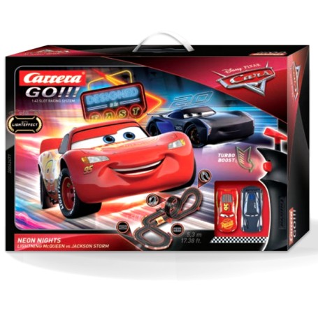 Carrera RC Neon Nights Cars pista giocattolo Plastica (20062477)