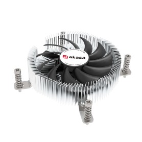 Akasa AK-CC6610EP01 sistema di raffreddamento per computer Processore Raffreddatore d'aria 7,5 cm Nero, Argento 1 pz