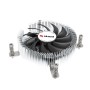 Akasa AK-CC6610EP01 sistema di raffreddamento per computer Processore Raffreddatore d'aria 7,5 cm Nero, Argento 1 pz