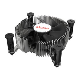 Akasa Intel LGA1700 Processore Raffreddatore ibrido Alluminio, Nero 1 pz (AK-CC6602HP01)