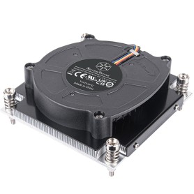 Silverstone SST-XE01-1700A sistema di raffreddamento per computer Processore Raffreddatore d'aria 8 cm Nero 1 pz