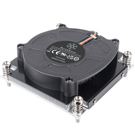 Silverstone SST-XE01-1700A sistema di raffreddamento per computer Processore Raffreddatore d'aria 8 cm Nero 1 pz