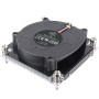 Silverstone SST-XE01-1700A sistema di raffreddamento per computer Processore Raffreddatore d'aria 8 cm Nero 1 pz