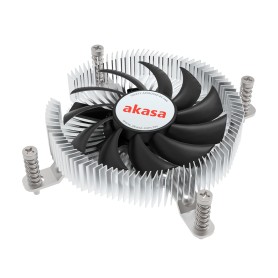 Akasa Intel LGA1700 Processore Raffreddatore ibrido 7,5 cm Alluminio, Nero 1 pz (AK-CC6609EP01)
