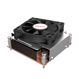 Akasa Intel LGA1700 Processore Raffreddatore ibrido 7 cm Nero, Rame, Grigio 1 pz (AK-CC7402BT01)