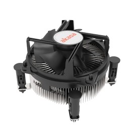 Akasa AK-CC6606BP01 sistema di raffreddamento per computer Processore Dissipatore di calore/Radiatore 9 cm Alluminio, Nero 1 pz