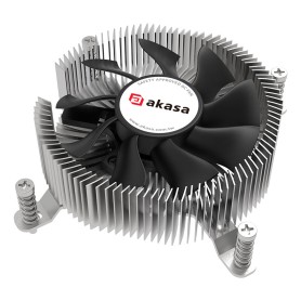 Akasa AK-CC6616HP01 sistema di raffreddamento per computer Processore Raffreddatore d'aria 7,5 cm Alluminio, Nero 1 pz