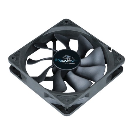 Akasa Viper Case per computer Ventilatore 12 cm Nero (AK-FN065)