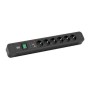 Bachmann Primo 2 prolunghe e multiple 2 m 6 presa(e) AC Nero (350.002)