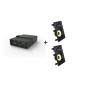 Vivolink Audiopack Subwoofer + 2 x premium in-wall speakers (Limited Bundle Pack Offer) Nero Cablato 110 W (AUDIOPACK-IW2)