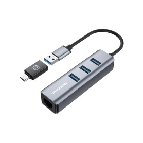 GRAUGEAR G-HUB31L-A USB 3.2 Gen 1 (3.1 Gen 1) Type-A 5000 Mbit/s (G-HUB31L-AC)