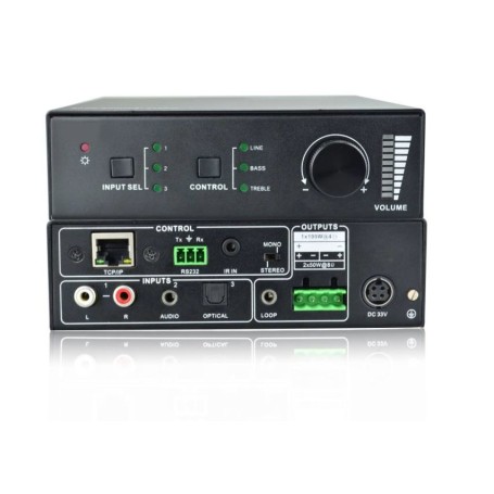 Vivolink VL120005 amplificatore audio 2.0 canali Casa Nero