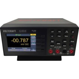 VOLTCRAFT VC-655 BT Tisch-Multimeter kalibriert (ISO) digital CAT I 1000 V, CAT II 600 V Anzeige (Counts): 55000 (VC-12608905)