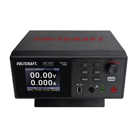 VOLTCRAFT DSP-6010 Labornetzgerät, einstellbar 0 - 60 V 0 - 10 A 300 W USB Slave-Funktion Anzahl Ausgänge 1 x (VC-12230435)