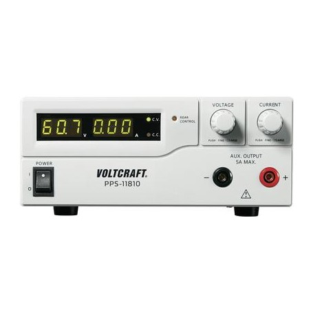 Voltcraft Labornetzgerät, einstellbar PPS-11810 1 - 18 V/DC 0 - 10 A 180 W 2 x USB, Remote programmi (PPS-11810)