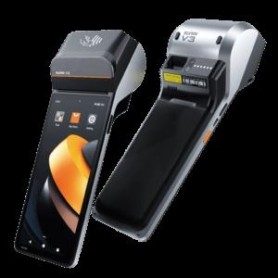 SUNMI V3, OS, A13, 6.75_, 3GB+32GB, 8MP Rear Camera, 58mm Printer + label printer, NFC, EU 4G, EU Adapter, 3-Y (P06100035)