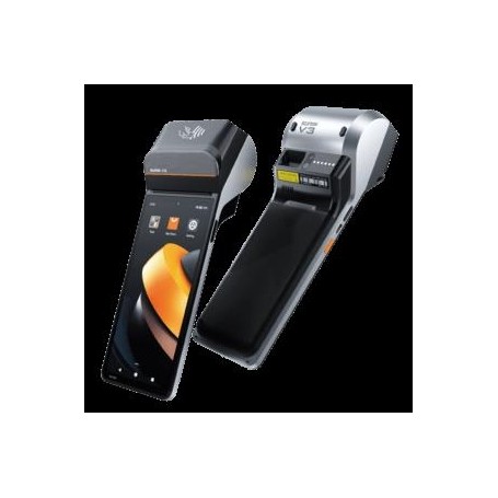SUNMI V3, OS, A13, 6.75_, 3GB+32GB, 8MP Rear Camera, 58mm Printer + label printer, NFC, EU 4G, EU Adapter, 3-Y (P06100035)