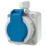 MENNEKES 10863 presa energia Tipo F Blu, Bianco