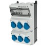 MENNEKES 930001 presa energia Tipo F Nero, Blu, Bianco