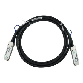 BlueOptics QSFP-200G-C3M-BL cavo InfiniBand e in fibra ottica 3 m QSFP56 DAC Nero