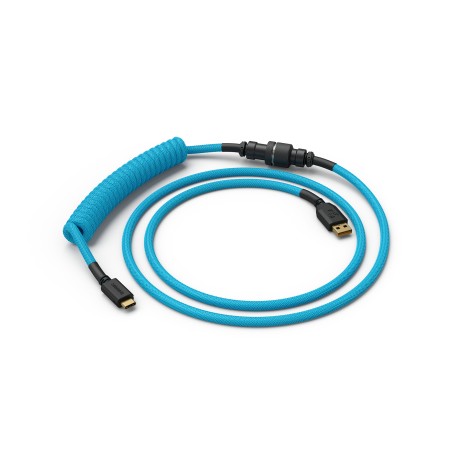 Glorious Gaming Coiled Blu 1,37 m (GLO-CBL-COIL-EB)