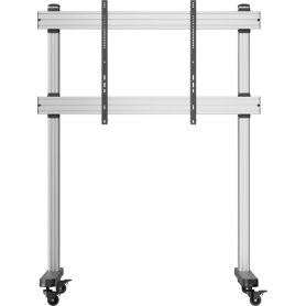 SpeaKa Professional SP-DS-200 TV-Rollwagen für 70-120 Zoll Displays mit Diebstahlschutz, 150 kg