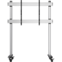 SpeaKa Professional SP-DS-200 TV-Rollwagen für 70-120 Zoll Displays mit Diebstahlschutz, 150 kg
