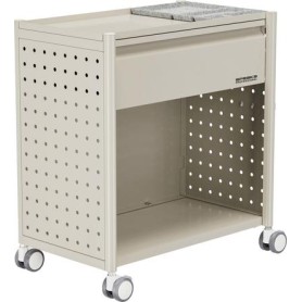 SpeaKa Professional Rollcontainer Hellbraun B x H T 300 545 Anzahl der Schubfächer 1 (SP-13660888)