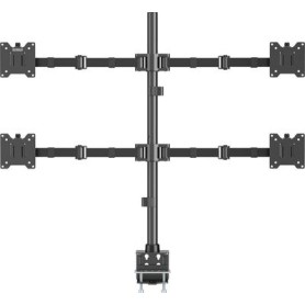 SpeaKa Professional SP-MM-541 4fach Monitor-Tischhalterung 43.2 cm 17" - 88.9 35" Schwarz (SP-13383188)