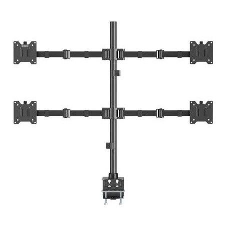 SpeaKa Professional SP-MM-541 4fach Monitor-Tischhalterung 43.2 cm 17" - 88.9 35" Schwarz (SP-13383188)