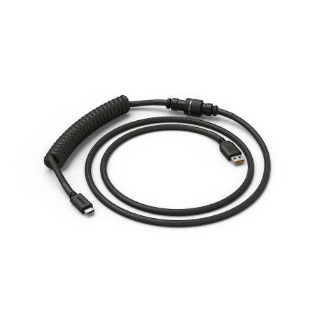 Glorious Gaming Coiled Nero 1,37 m (GLO-CBL-COIL-BLACK)