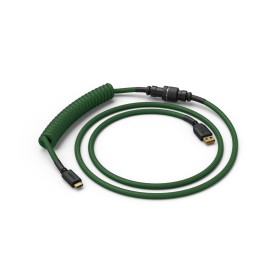 Glorious Gaming Coiled Verde 1,37 m (GLO-CBL-COIL-FG)