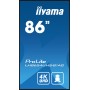 iiyama To Be Updated 2,17 m (85.6") LED Wi-Fi 4K Ultra HD Nero (LH8654UHS-B1AG)