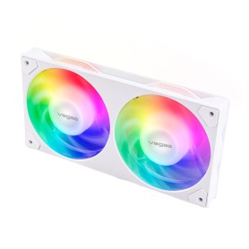 Akasa VEGAS A24 Case per computer, Processore Ventilatore 12 cm Bianco 1 pz (AK-FN112-WH)