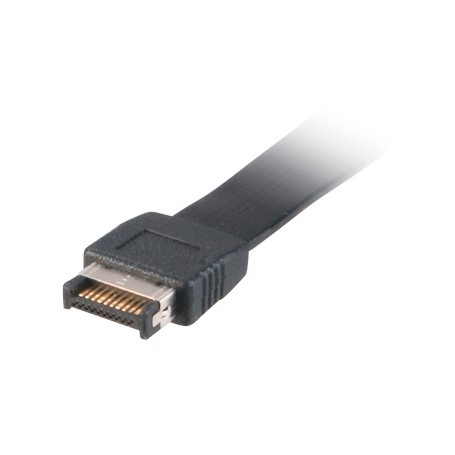 Akasa AK-CBUB37-50BK cavo USB 0,5 m USB 3.2 Gen 2 (3.1 Gen 2) USB C Nero (AK-CBUB37-50BK)