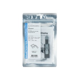 Smartkeeper MD04PKGY clip sicura Bloccaporte + chiave Mini DisplayPort Grigio Plastica 1 pz