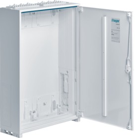 Hager ZB12S centralino Acciaio IP44 (ZB12S)