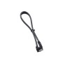 Cablemod CM-CAB-RSAT-N30KC-R cavo SATA 0,3 m Carbonio (CM-CAB-RSAT-N30KC-R)