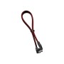 Cablemod CM-CAB-RSAT-N30KBR-R cavo SATA 0,3 m Rosso (CM-CAB-RSAT-N30KBR-R)
