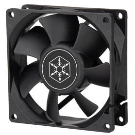 Silverstone FN80 Case per computer Ventilatore 8 cm Nero 1 pz (SST-FN80B)