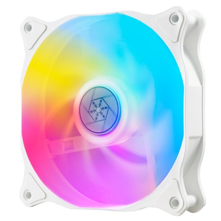 Silverstone Air Blazer 120RW Processore Ventilatore Bianco 1 pz (SST-AB120RW-ARGB)