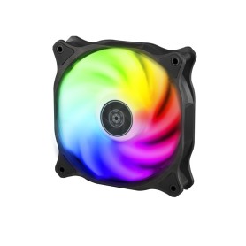 Silverstone Air Blazer 120R Case per computer Ventilatore 12 cm Nero, Translucent (SST-AB120R-ARGB)