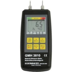 Greisinger GMH 3810 Material-Feuchtigkeitsmessgerät, Holz- und Baufeuchtemessgerät 4 bis 100 % (112840)