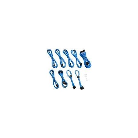 CableMod PRO Series ModMesh C-Series - Stromkabelkit - geformt - Hellblau (CM-PCSR-FKIT-NKLB-R)