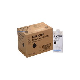 Ricoh DX4640 Ink Black cartridge cartuccia d'inchiostro 6 pz Originale Nero (893506)