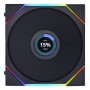 Lian Li Uni Fan TL LCD Case per computer, Processore Ventilatore 14 cm Nero 1 pz (14TLLCD1W1B)