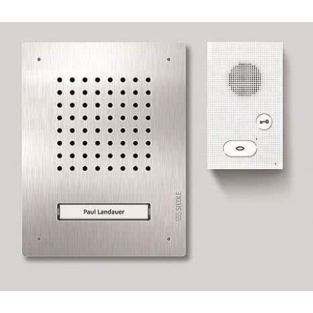 Siedle SET CLAB 850-1 E/W Audio-Set Siedle Classic Edelstahl/Weiß (210010045-00)