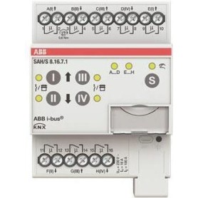 ABB Stotz S&J Schalt-/Jalousieaktor 8fach 16A, REG SAH/S8.16.7.1 (2CDG110250R0011)