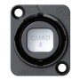 Neutrik NO4FDW-A cavo di collegamento LC Nero