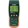 EXTECH SDL200 2-/4-Kanal-Temperatur-Messgerät mit Datenloggerfunktion auf SD-Karte, Thermometer -199 (SDL200)